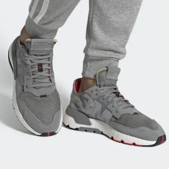 adidas Other - ADIDAS 3M NITE JOGGER Grey Solar Orange 11